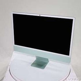 〔中古品〕 iMac 24-inch Late-2024 MWUY3J／A Apple M4 10コアCPU_10コアGPU 16GB SSD256GB グリーン 〔macOS v15.7.3〕〔中古品〕 iMac 24-inch Late-2024 MWUY3J／A Apple M4 10コアCPU_10コアGPU 16GB SSD256GB グリーン 〔macOS v15.7.3〕