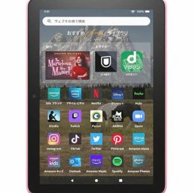 【中古】【安心保証】 Fire HD 8 第12世代 2022[64GB] Wi-Fiモデル ローズ