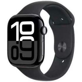 【新品未開封】Apple Watch Series 10 GPS+Cellularモデル 46mm MWY33J/A [ジェットブラック・ブラックスポーツバンド S/M]【日曜日以外即日発送】【送料無料】
