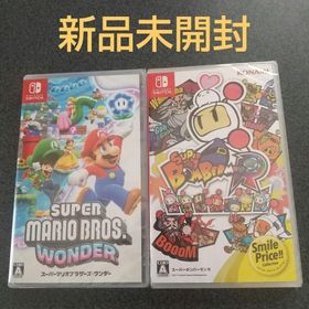 ニンテンドースイッチ(Nintendo Switch)のスーパーマリオブラザーズ ワンダー + スーパーボンバーマン R(家庭用ゲームソフト)