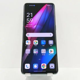 OPPO Find X3 Pro OPG03 au グロスブラック 送料無料 本体 n09432 【中古】