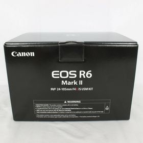 キヤノン(Canon)の【新品】Canon EOS R6 Mark II RF24-105L IS USM レンズキット ミラーレス一眼カメラ キヤノン MK2 本体(ミラーレス一眼)