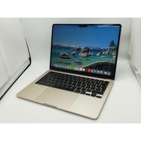 【中古】Apple MacBook Air 13インチ CTO (M2,2022) スターライト M2(CPU:8C/GPU:8C)/8G/256G/67W(70W) AC【新橋烏森通り】保証期間１ヶ月【ランクB】