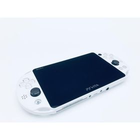 中古 PlayStation Vita Wi-Fiモデル グレイシャー・ホワイト(PCH-2000ZA22)