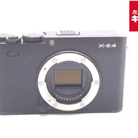 【中古】 【並品】 フジフイルム X-E4 ボディ ブラック 【ミラーレス一眼】 【6ヶ月保証】