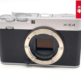 【中古】 【良品】 フジフイルム X-E4 ボディ シルバー 【ミラーレス一眼】 【6ヶ月保証】