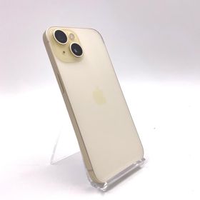 アップル(Apple)の【全額返金保証】【最速発送】Apple iPhone iPhone 15 512GB イエロー SIMフリー 動作確認済(スマートフォン本体)