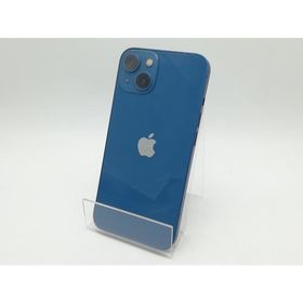 【中古】Apple docomo 【SIMフリー】 iPhone 13 128GB ブルー MLNG3J/A【柏】保証期間１ヶ月【ランクC】