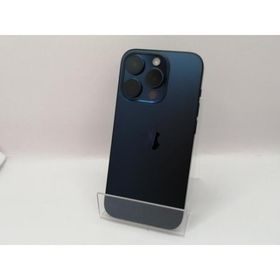 【中古】Apple 国内版 【SIMフリー】 iPhone 15 Pro 1TB ブルーチタニウム MTUU3J/A【大須アメ横】保証期間１ヶ月【ランクB】