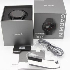 【ボーナスストア+5％】GARMIN fenix 7 Sapphire Dual Power Ti Black DLC/Black 010-02540-46 ガーミン フェニックス チタニウム 本体