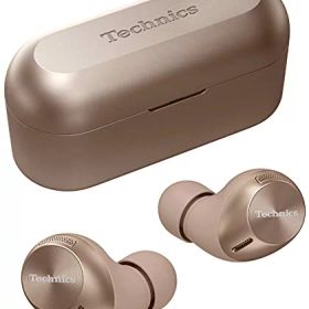 パナソニック(Panasonic) テクニクス ワイヤレスイヤホン EAH-AZ40-N ローズゴールド bluetooth マルチポイント I