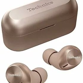 【中古】テクニクス ワイヤレスイヤホン EAH-AZ40-N ローズゴールド bluetooth マルチポイント IPX4 アプリ対応