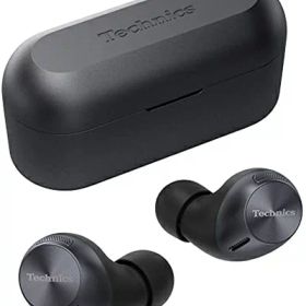 【中古】 テクニクス ワイヤレスイヤホン EAH-AZ40-K ブラック bluetooth マルチポイント IPX4 アプリ対応