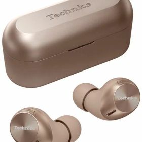 テクニクスワイヤレスイヤホンEAH-AZ40-NローズゴールドbluetoothマルチポイントIPX4アプリ対応