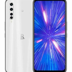 【中古】【安心保証】 楽天モバイル Rakuten BIG ZR01[128GB] (5G) ホワイト