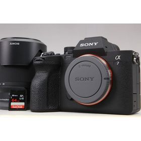[新品同様｜シャッター数 670回] SONY α7 IV ILCE-7M4K ズームレンズキット [SDカード 64GB 95MB/s 追加付属]