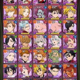 ハロウィンメリ、新ゲルダ、若魔神王、俺レベ、キンディア、メリエリ、トール、ランスロット、サブナック | グラクロのアカウントデータ、RMTの販売・買取一覧