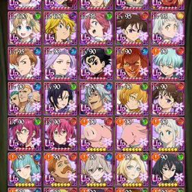 コラボ複数所持 引退垢1 | グラクロのアカウントデータ、RMTの販売・買取一覧