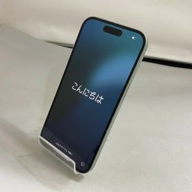 【全品ポイント10倍！要エントリー】【期間限定セール】アップル Apple iPhone 15 au○ 256GB SIMロックなし グリーン MTMT3J/A 【中古】