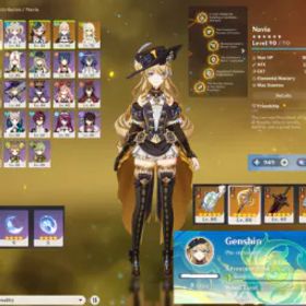 アジア/AR55/5つ星 *21/ナヴィア 完凸+1/エミリー/柯清/+詳細/900+原石