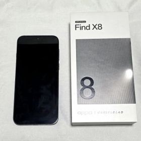 OPPO Find X8 512GB スペースブラック 国内版 ケース付き