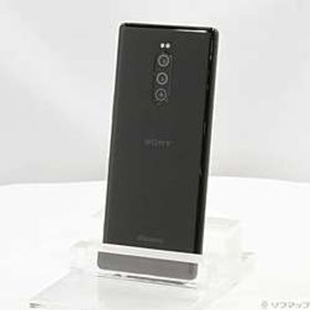 Xperia 1 64GB ブラック SO-03L docomoロック解除SIMフリー