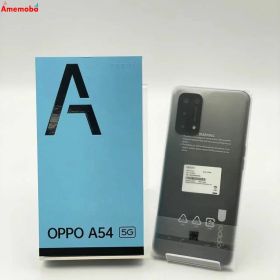 【新品・未使用】OPPO A54 5G 64GB シルバーブラック OPG02 AU版SIMフリー 未使用品
