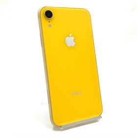 アップル(Apple)の【全額返金保証】【最速発送】Apple iPhone iPhone XR 64GB イエロー Softbank 動作確認済(スマートフォン本体)
