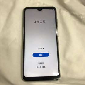 ギャラクシー(Galaxy)のAU046 Galaxy A21 SC-42Aホワイト 64 GB docomo(スマートフォン本体)