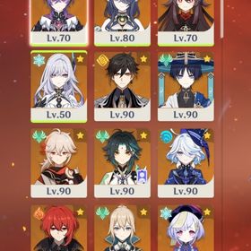 放浪者1凸 ディルック1凸 ジン2凸 | 原神のアカウントデータ、RMTの販売・買取一覧