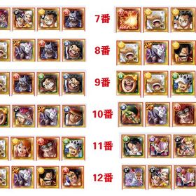 🔥IOS専用，画像人物12番選1，虹の宝石7000-9000個+限定キャラ55-120体 | トレクル(ワンピーストレジャークルーズ)のアカウントデータ、RMTの販売・買取一覧