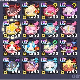 🌈ワイポイント2.5万✨ Uz+18体✨Uz42体 🌈 | 妖怪ウォッチ ぷにぷにのアカウントデータ、RMTの販売・買取一覧