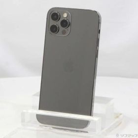 〔中古品〕 iPhone12 Pro 128GB グラファイト MGM53J／A SIMフリー【297】