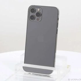 〔中古品〕 iPhone12 Pro 128GB グラファイト MGM53J／A SIMフリー【377】