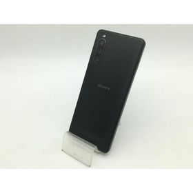 【中古】SONY SoftBank 【SIMフリー】 Xperia 10 IV ブラック 6GB 128GB A202SO【大須アメ横】保証期間１ヶ月【ランクC】