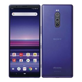 ソニー(SONY)のSO-03L Xperia 1 パープル SIMフリー 本体 ドコモ スマホ ソニー エクスぺリア 【送料無料】 so03lpu7mtm(スマートフォン本体)