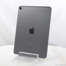 【中古】Apple(アップル) iPad Pro 11インチ 64GB スペースグレイ MTXN2J／A Wi-Fi 【198-ud】