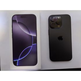 アイフォーン(iPhone)のiPhone 16 Pro ブラックチタニウム 1TB(スマートフォン本体)