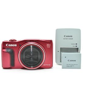 ＜良品＞ Canon キヤノン PowerShot SX710 HS レッド(コンパクトデジタルカメラ)