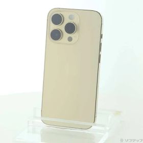 〔中古品〕 iPhone14 Pro 128GB ゴールド MQ073J／A SIMフリー【349】