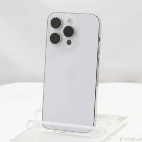 〔中古品〕 iPhone14 Pro 128GB シルバー MQ013J／A SIMフリー【295】