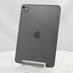 【中古】Apple(アップル) iPad Pro 11インチ 第5世代 標準ガラス 1TB スペースブラック MVW53J／A SIMフリー 【352-ud】