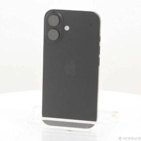 〔中古品〕 iPhone16 256GB ブラック MYDW3J／A SIMフリー【297】