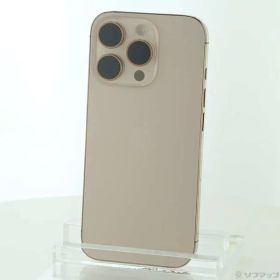 〔展示品〕 iPhone16 Pro 256GB デザートチタニウム 3N745J／A SIMフリー【196】