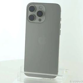 〔展示品〕 iPhone16 Pro Max 256GB ナチュラルチタニウム 3N531J／A SIMフリー【196】