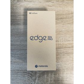 モトローラ(Motorola)の送込/最安☆モトローラ MOTOROLA edge 50 s pro バニラ 白(スマートフォン本体)