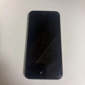 iPhone 6 スペースグレー 本体 画面ひび割れ