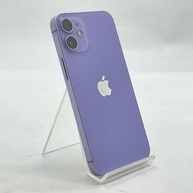 アップル(Apple)の【全額返金保証】【最速発送】Apple iPhone iPhone 12 mini 128GB パープル SIMフリー 動作確認済(スマートフォン本体)