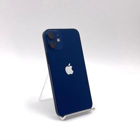 アップル(Apple)の【全額返金保証】【最速発送】Apple iPhone iPhone 12 mini 128GB ブルー au SIMフリー 動作確認済(スマートフォン本体)