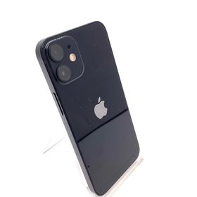 アップル(Apple)の【全額返金保証】【最速発送】Apple iPhone iPhone 12 mini 128GB ブラック Softbank SIMフリー 動作確認済(スマートフォン本体)
